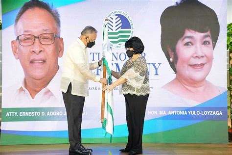 NEW DENR SECRETARY TURN.